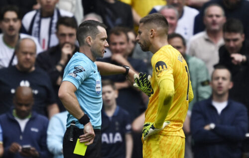 Tottenham skulle have været en mand i undertal.