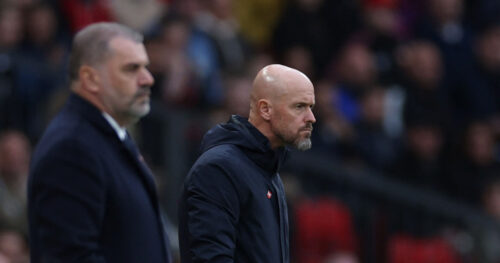 Erik ten Hag og Manchester United i problemer.