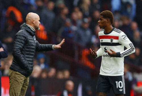 Jaap Stam mener, at Marcus Rashford bør forlade Manchester United.