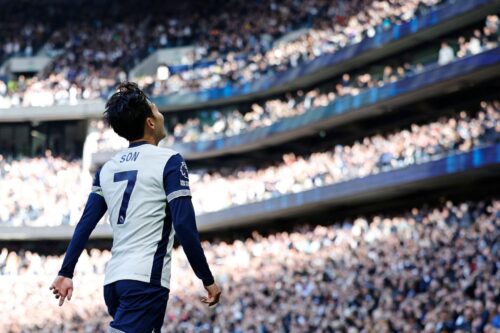 Heung-min Son og Tottenham var i hopla.