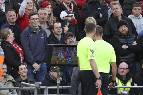 VAR begik en fejl i Liverpool-kamp.