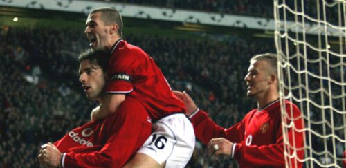 David Beckham har valgt sit five-a-side-hold, og der er én tidligere Manchester United-holdkammerat med.