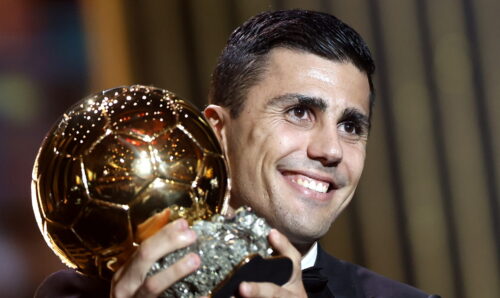 Rodri vandt Ballon d'Or.