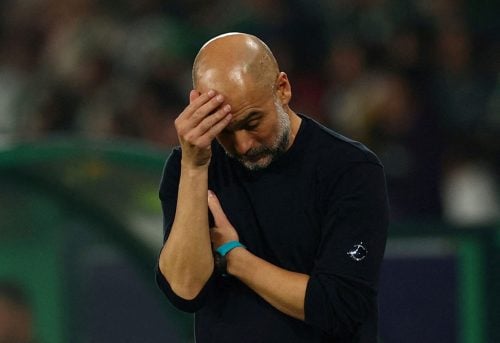 Pep Guardiola og Manchester City er rendt i en krise.