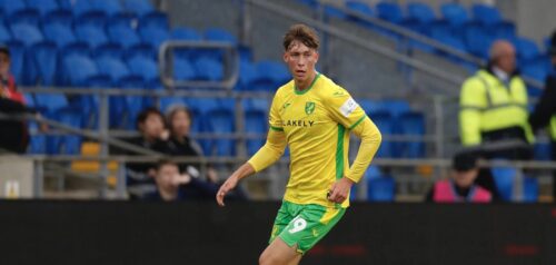 Oscar Schwartau skiftede før denne sæson fra Brøndby til Norwich. Danskeren har fået en hel del spilletid i England, og dermed er han langt foran planen.