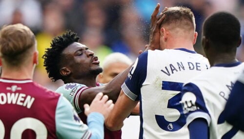 Maxence Lacroix fra Crystal Palace indrømmer, at han er stor fan af Spurs' Micky van de Ven, der begge spiller i Premier League.