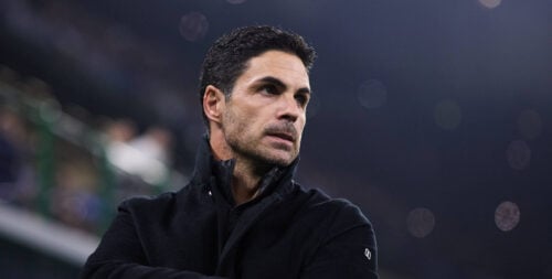 Mikel Arteta udvandrer efter særligt spørgsmål, som den spanske Arsenal-boss fik stillet efter gårsdagens remis med United.