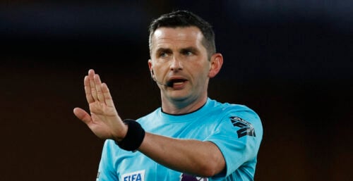 Michael Oliver har et favorithold.