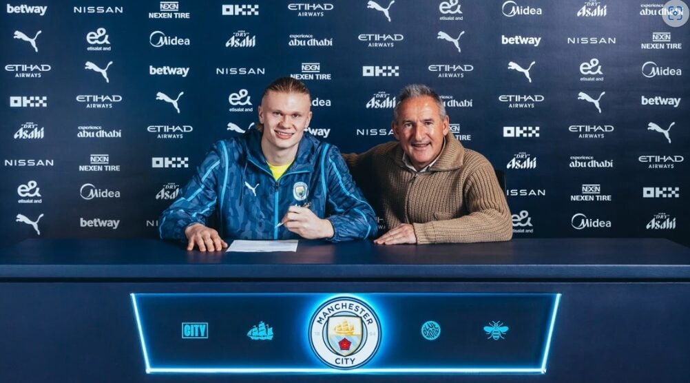 Manchester City har forlænget kontrakten med den norske superstjerne Erling Haaland. Han får en historisk kontrakt med klubben.