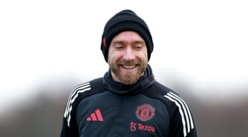 Manchester United skal træffe en stor beslutning om Christian Eriksen.