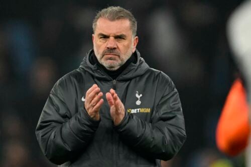 Ange Postecoglou kan snart være fortid i Tottenham.