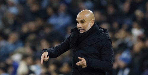 Pep Guardiola holdte ikke sine følelser tilbage efter Champions League-kampen, hvor Real Madrid nappede en sen 3-2 over Manchester City.