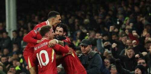 Her er spilleren, der roses som Liverpools bedste efter Merseyside-derbyet på Goodison Park onsdag aften, der endte 2-2.