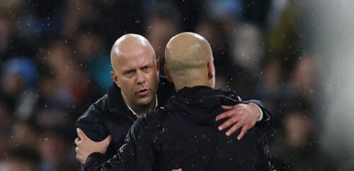 Her er Arne Slots reaktion på den sejr, Liverpool hentede, da de søndag aften besøgte Manchester City på Etihad Stadium.