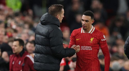 Trent Alexander-Arnold skal afløses.