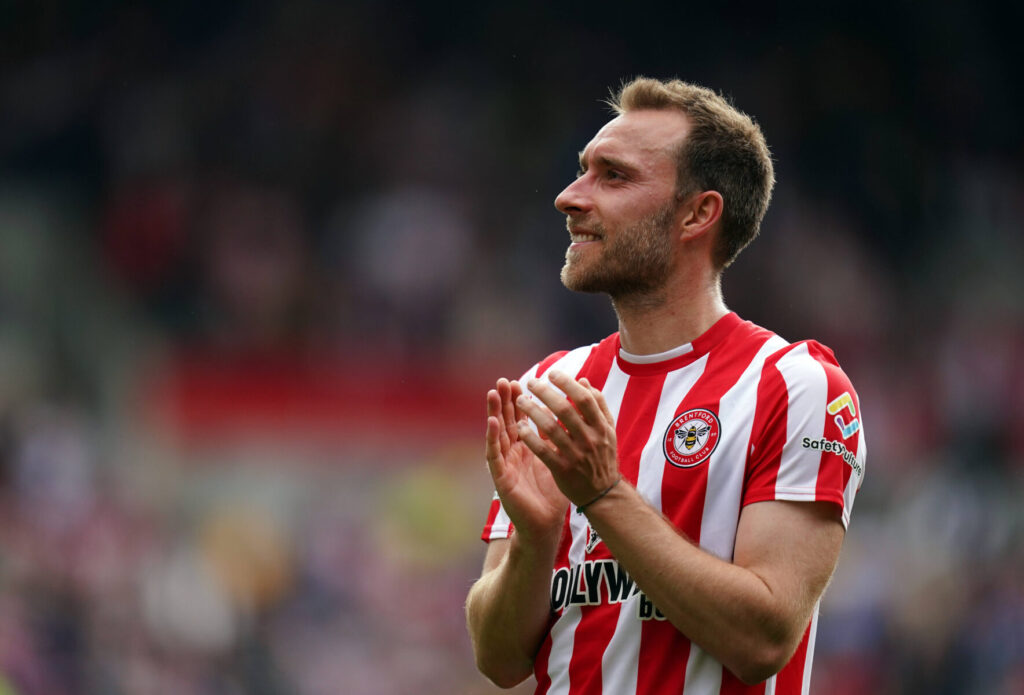 Christian Eriksen havde en stærk periode hos Brentford i foråret 2022.