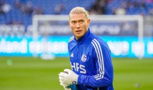 Stor kamp af Loris Karius.