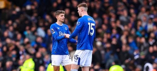 Jesper Lindstrøm får ros efter Evertons møde med West Ham lørdag, der endte uafgjort efter en sen udligning.