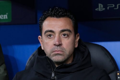 Xavi spøger hos Manchester United.