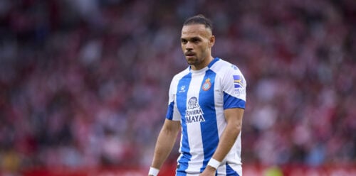 33-årige Martin Braithwaite har spillet forrygende for sin brasilianske klub i form af Gremio, hvor han har scoret 14 gange i 28 kampe.