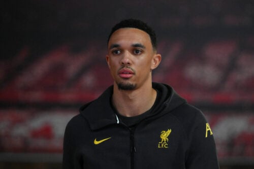 Trent Alexander-Arnold kan have spillet sin sidste Liverpool-kamp i denne omgang, efter scouseren udgik med en skade mod PSG tirsdag.