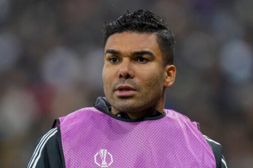 Casemiro fra Manchester United er efterladt i choktilstand.