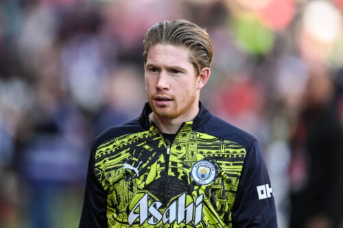 Kevin de Bruyne forlader angiveligt Manchester City.